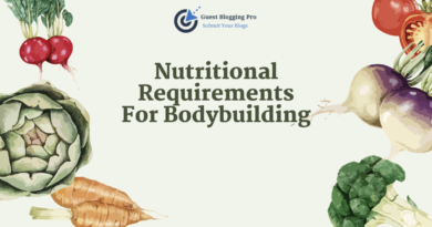 Nutritional Requirements For Bodybuilding